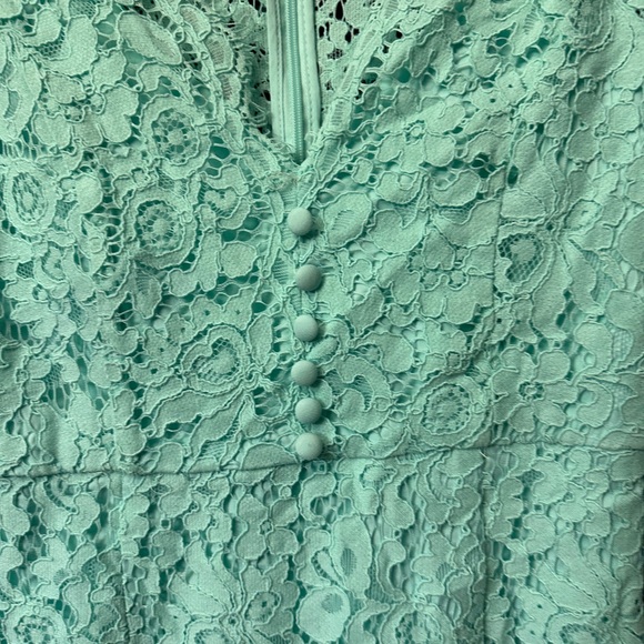 Bardot Milana Lace Dress Sleeveless V Neck Size 2 XS - Picture 5 of 11